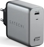 Photo de Chargeur Satechi USB-C pour ordinateur portable 100W (Gris)