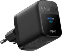 Photo de Chargeur secteur Anker 313 1 port USB-C 45W (Noir)