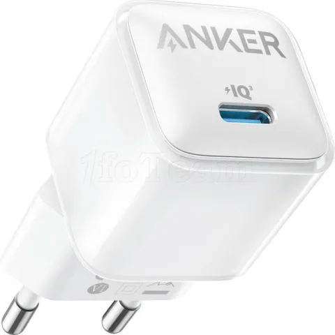 Photo de Chargeur secteur Anker 512 - 1x USB-C 20W (Blanc)