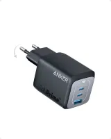 Photo de Chargeur secteur Anker 735 GaNPrime 1x USB-A + 2x USB-C 67W (Noir)