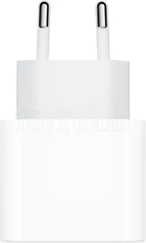 Photo de Chargeur secteur Apple 1 port USB-C 20W (Blanc)