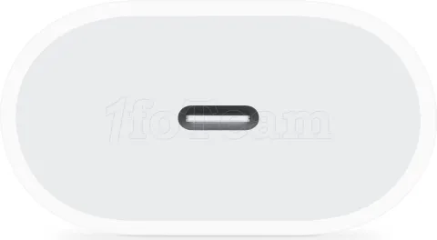 Photo de Chargeur secteur Apple 1 port USB-C 20W (Blanc)