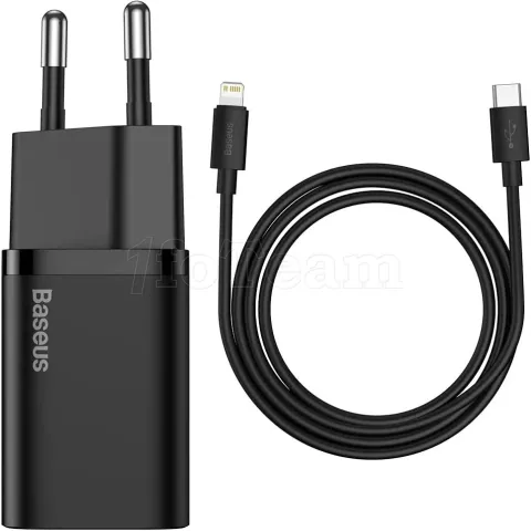 Photo de Chargeur secteur Baseus Super Si 1x port USB-C 20W (Noir)