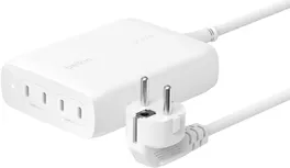 Photo de Chargeur secteur Belkin BoostCharge Pro - 4x USB-C 200W (Blanc)