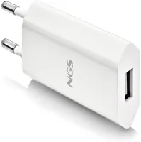 Photo de Chargeur secteur NGS 1x port USB (Blanc)