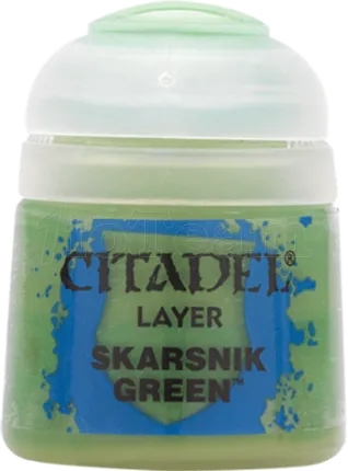 Photo de Citadel Pot de Peinture - Layer Skarsnik Green (12ml)