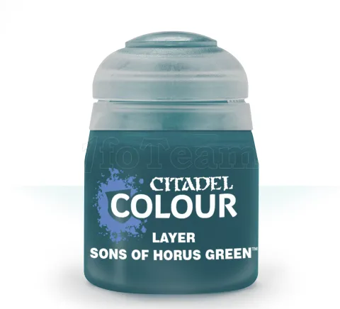 Photo de Citadel Pot de Peinture - Layer Sons of Horus Green (12ml)