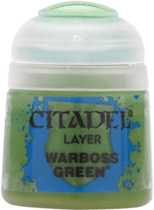 Photo de Citadel Pot de Peinture - Layer Warboss Green (12ml)