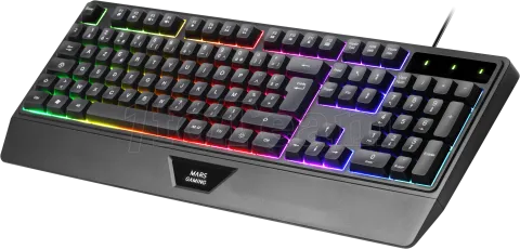 Photo de Clavier Gamer Mars Gaming MK124 RGB (Noir)