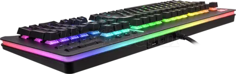 Photo de Clavier Gamer mécanique (Cherry MX Silver) Thermaltake Level 20 RGB (Gris)