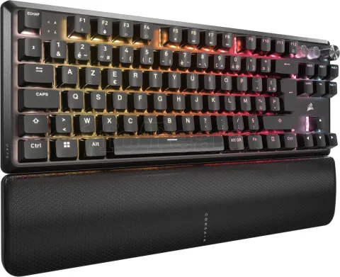 Photo de Clavier Gamer mécanique Corsair K70 Pro TKL RGB (Noir)