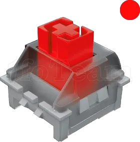 Photo de Clavier Gamer mécanique (Red Switch) Mars Gaming MK422 RGB (Blanc)