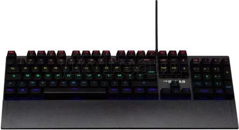 Photo de Clavier Gamer The G-Lab Keyz Carbon Ex RGB (Noir)