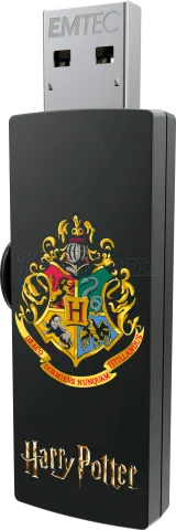 Photo de Clé USB 2.0 Emtec M730 Harry Potter Poudlard - 32Go (Noir)