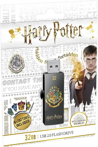 Photo de Clé USB 2.0 Emtec M730 Harry Potter Poudlard - 32Go (Noir)