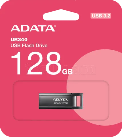 Photo de Clé USB 3.2 Adata UR340 - 128Go (Noir)