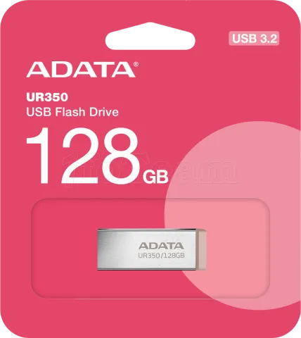 Photo de Clé USB 3.2 Adata UR350 - 128Go (Marron)