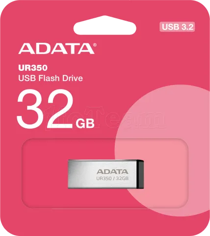 Photo de Clé USB 3.2 Adata UR350 - 32Go (Noir)