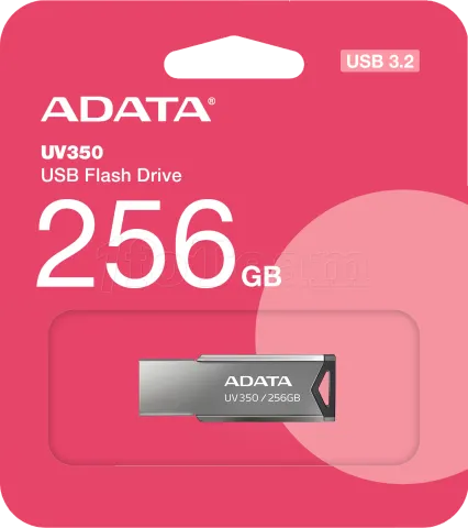 Photo de Clé USB 3.2 Adata UV350 - 256Go (Argent)