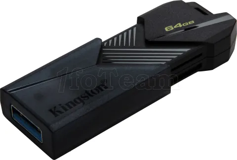 Photo de Clé USB 3.2 Kingston DataTraveler Exodia Onyx - 64Go (Noir)