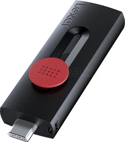 Photo de Clé USB-A/C 3.2 Lexar JumpDrive Dual Drive D300 - 128Go (Noir)