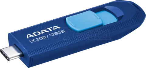 Photo de Clé USB-C 3.2 Adata UC300 - 128Go (Bleu)