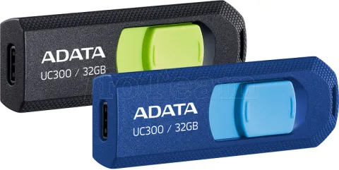 Photo de Clé USB-C 3.2 Adata UC300 - 32Go (Bleu)