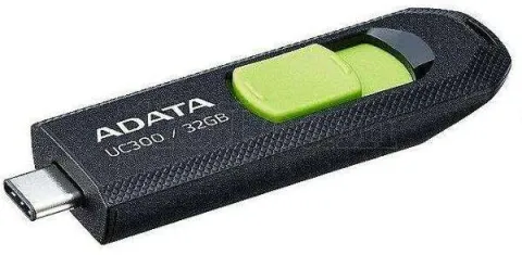 Photo de Clé USB-C 3.2 Adata UC300 - 32Go (Noir)