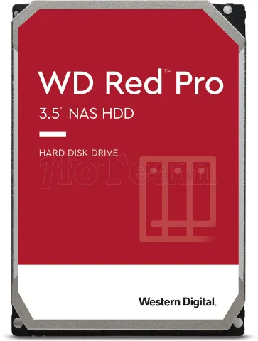 Photo de Disque Dur 3,5" Western Digital Red Pro 18To  - S-ATA