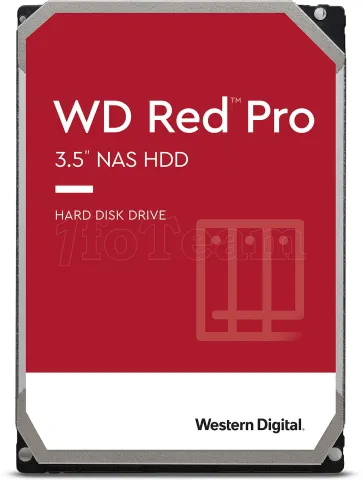 Photo de Disque Dur 3,5" Western Digital Red Pro 22To  - S-ATA