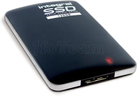 Photo de Disque dur externe Integral Portable 120Go SSD USB 3.0 (Noir)