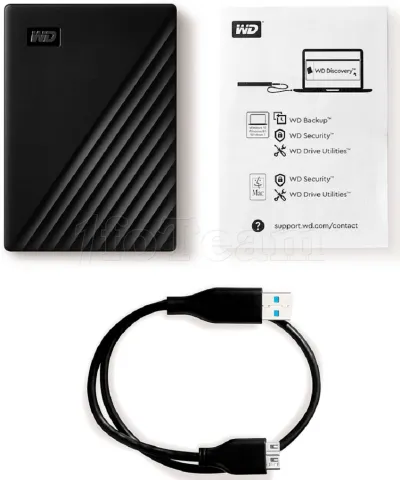 Photo de Disque Dur externe Western Digital My Passport - 5To  (Noir)