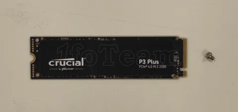 Photo de Disque SSD Crucial P3 Plus 2To  - NVMe M.2 Type 2280 - SN T0L1H3SG0 - ID 205661