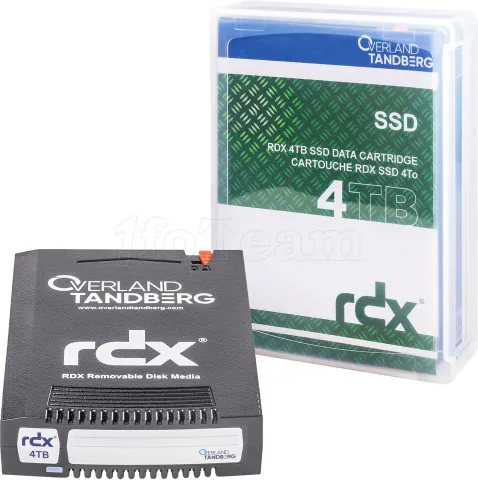 Photo de Disque SSD d'archivage 2,5" Tandberg RDX Quikstor 4To - S-ATA