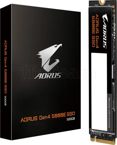 Photo de Disque SSD Gigabyte Aorus Gen4 5000E 500Go - NVMe M.2 Type 2280