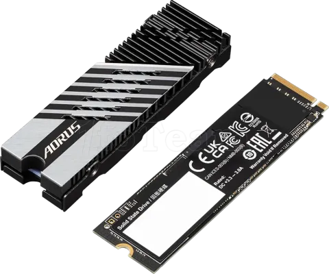 Photo de Disque SSD Gigabyte Aorus Gen4 7300 2To - NVMe M.2 Type 2280