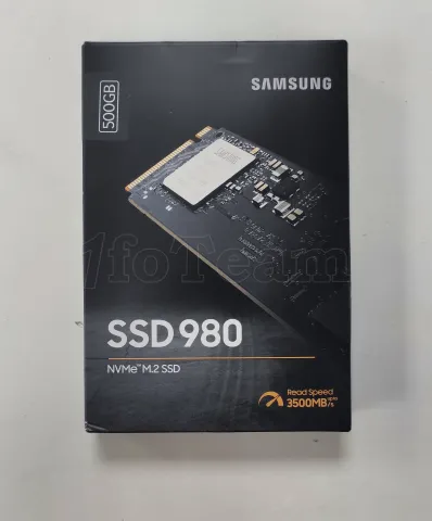 Photo de Disque SSD Samsung 980 500Go - NVMe M.2 Type 2280 - SN S78GNS0X200580 - ID 206818