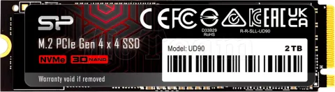 Photo de Disque SSD Silicon Power UD90 2To - NVMe M.2 Type 2280