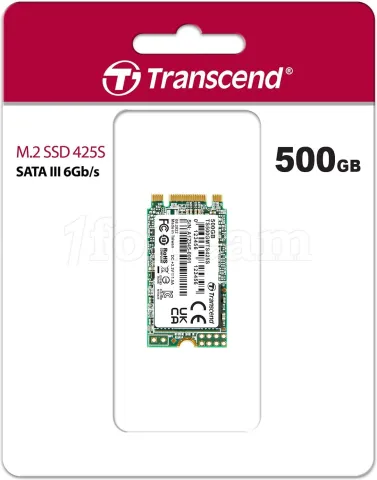 Photo de Disque SSD Transcend 425S 500Go - S-ATA M.2 Type 2242