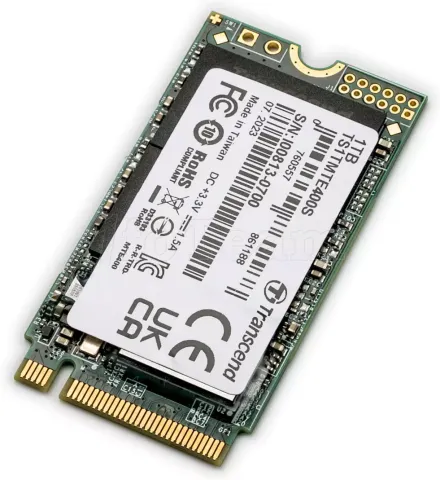 Photo de Disque SSD Transcend MTE400S 2To - M.2 NVMe Type 2242