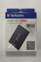 Photo de Disque SSD Verbatim Vi550 S3 256Go - S-ATA 2,5" - SN 493514068892453 - ID 207343