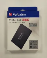 Photo de Disque SSD Verbatim Vi550 S3 512Go - S-ATA 2,5" - SN 493524128896705 - ID 205542