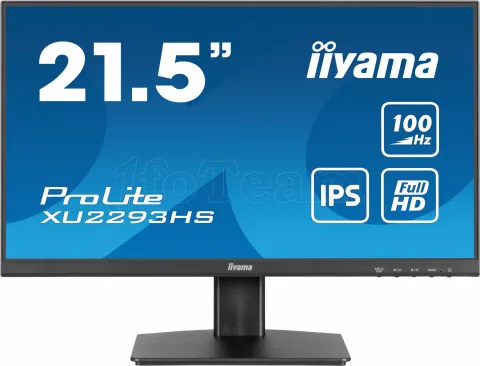 Photo de Ecran 22" Iiyama ProLite XU2293HS-B6 Full HD 100Hz (Noir)