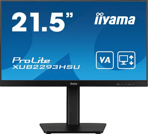 Photo de Ecran 22" Iiyama ProLite XUB2293HSU-B7 Full HD 100Hz (Noir)