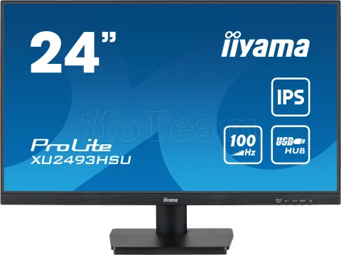 Photo de Ecran 24" Iiyama ProLite XU2493HSU-B7 Full HD 100Hz (Noir)