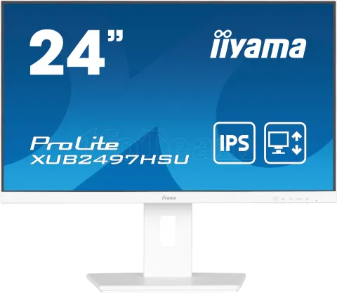 Photo de Ecran 24" Iiyama ProLite XUB2497HSU-W2 Full HD 100Hz (Noir)