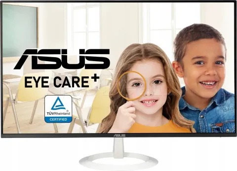 Photo de Ecran 27" Asus Eye Care VZ27EHF Full HD 100Hz (Blanc)