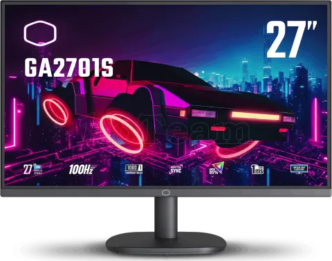 Photo de Ecran 27" Cooler Master GA2701S Full HD 100Hz (Noir)