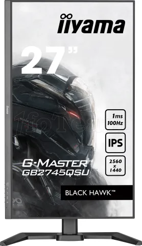 Photo de Ecran 27" Iiyama G-Master Black Hawk GB2745QSU-B2 Quad HD 100Hz (Noir)