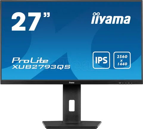 Photo de Ecran 27" Iiyama ProLite XUB2793QS-B7 Quad HD 100Hz (Noir)